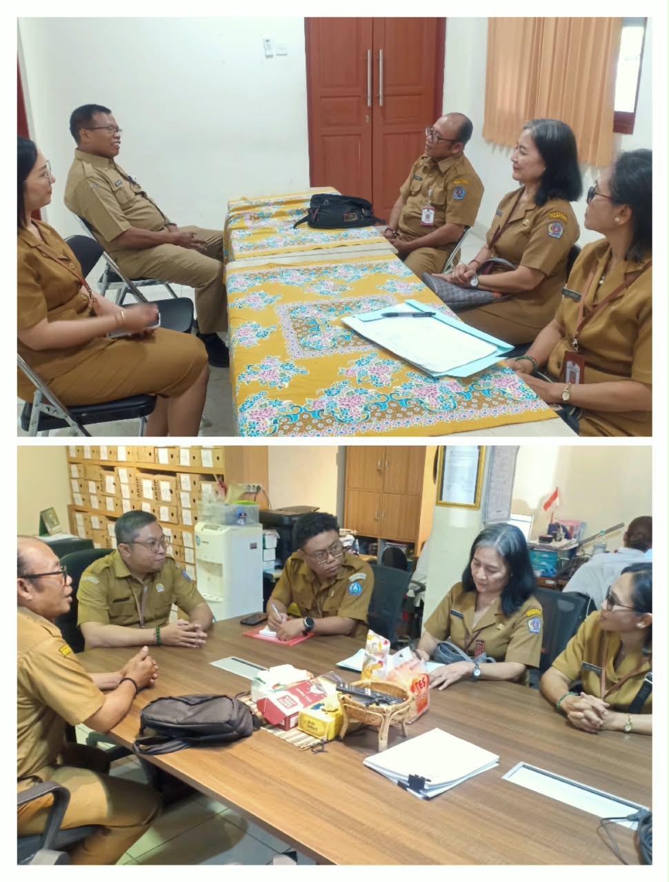 Pembinaan Perpustakaan – SMP 15 dan Desa Padangsambian Kaja