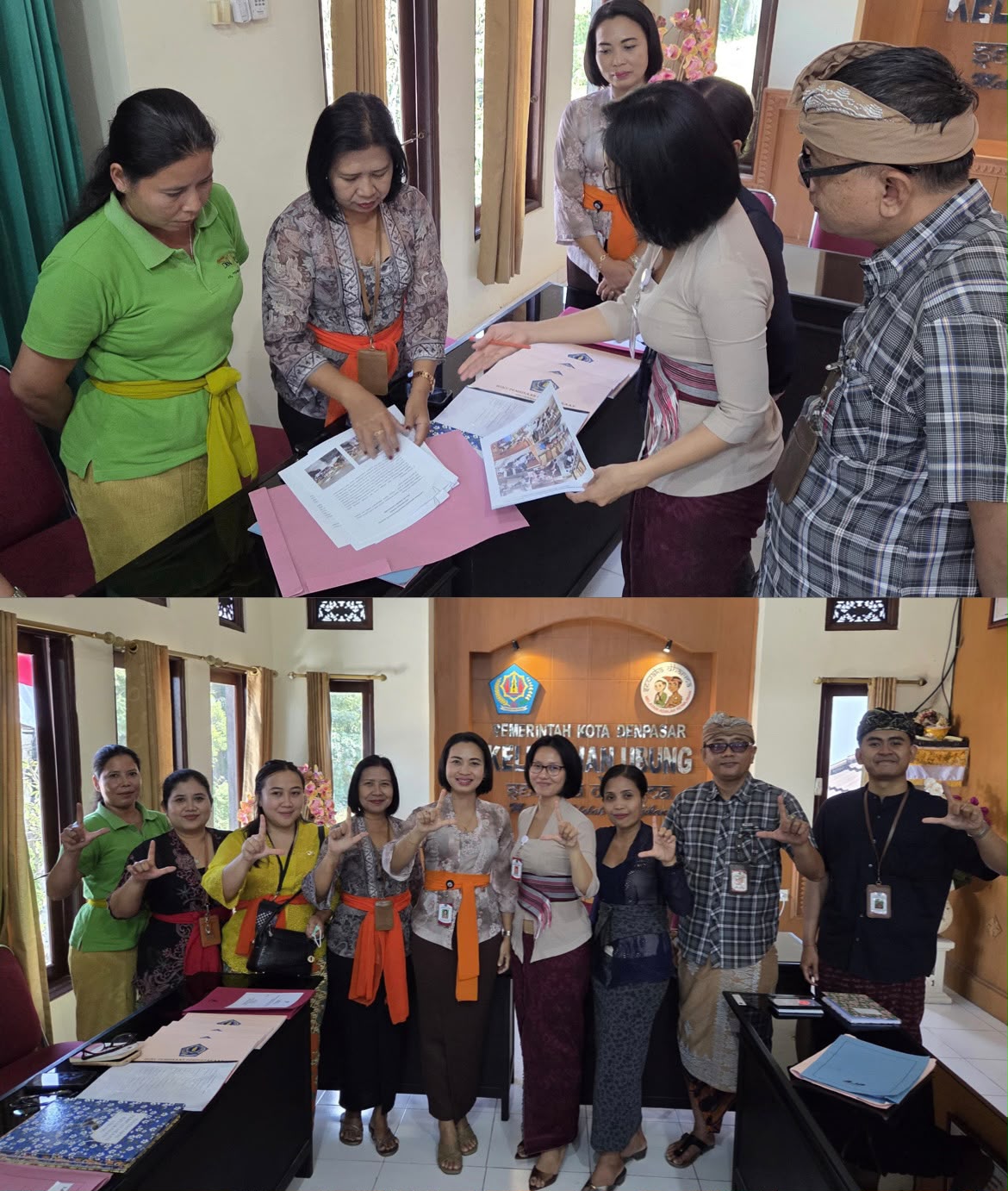 Monev Pegiat Literasi/Bunda Literasi – Kelurahan Ubung, Peguyangan, dan Desa Dauh Puri Kaja