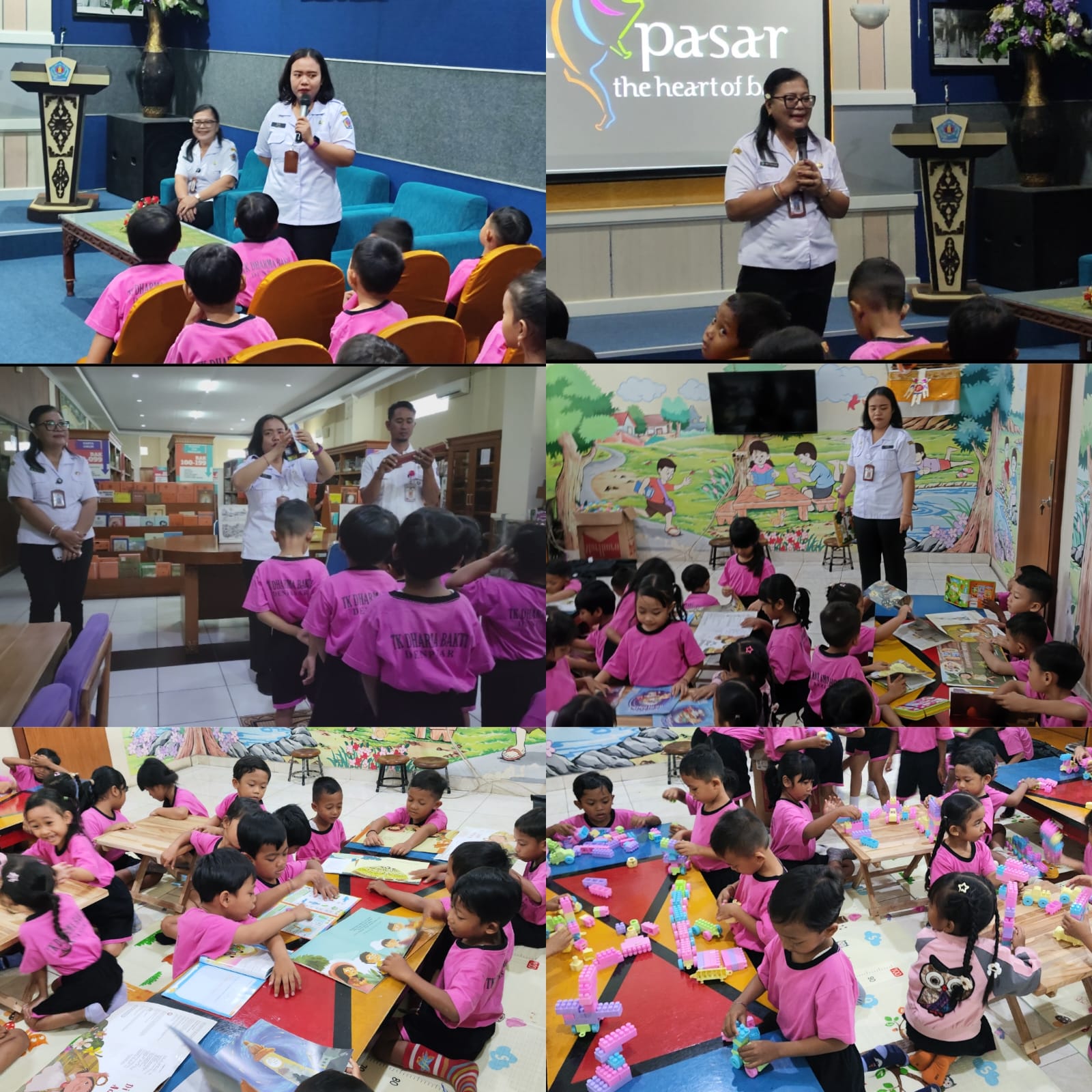 Kunjungan TK Dharma Bakti – Ruang Studio dan Perpustakaan Khusus Anak DPK Kota Denpasar (23/09/2026)