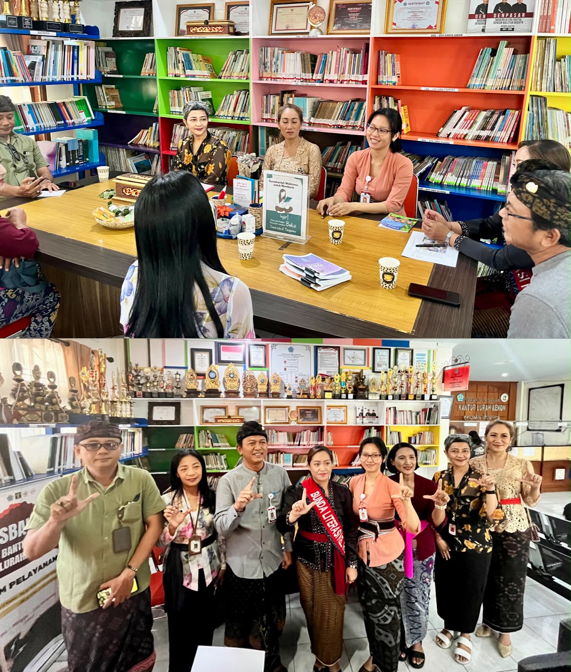Monev Pegiat Literasi/Bunda Literasi – Kelurahan Renon, Dauh Puri Klod, dan Sanur 