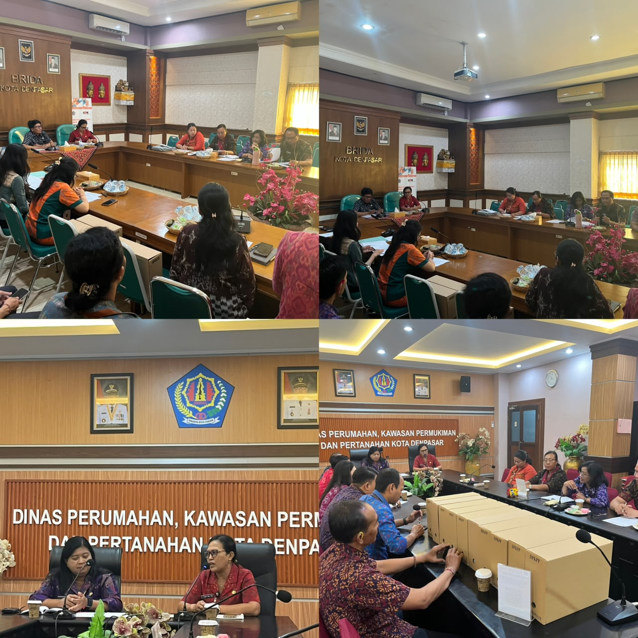 Verifikasi Arsip Inaktif dan Rapat Persiapan Pemusnahan – BRIDA dan Perkimta Kota Denpasar