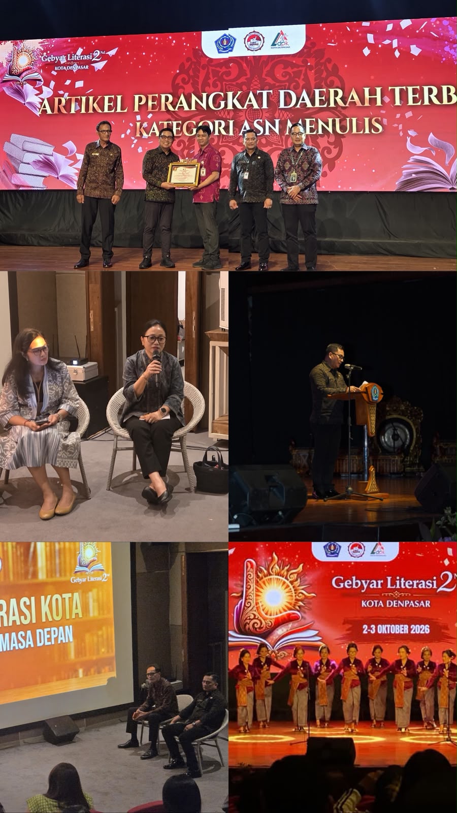 Gebyar Literasi 2nd Kota Denpasar – Gedung Dharma Negara Alaya