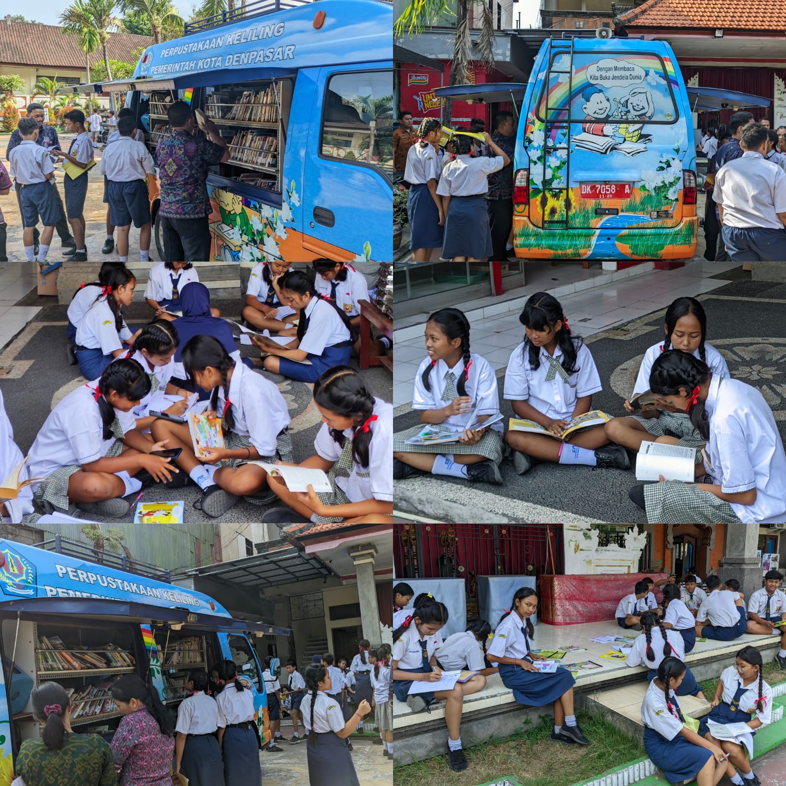 Layanan Perpustakaan Keliling – SMP Dharma Praja Denpasar (13/10/2026)